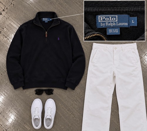 Polo ralph lauren half zip - half,